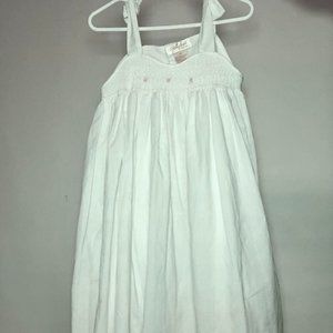 Tie Sleeve Smocked Dress